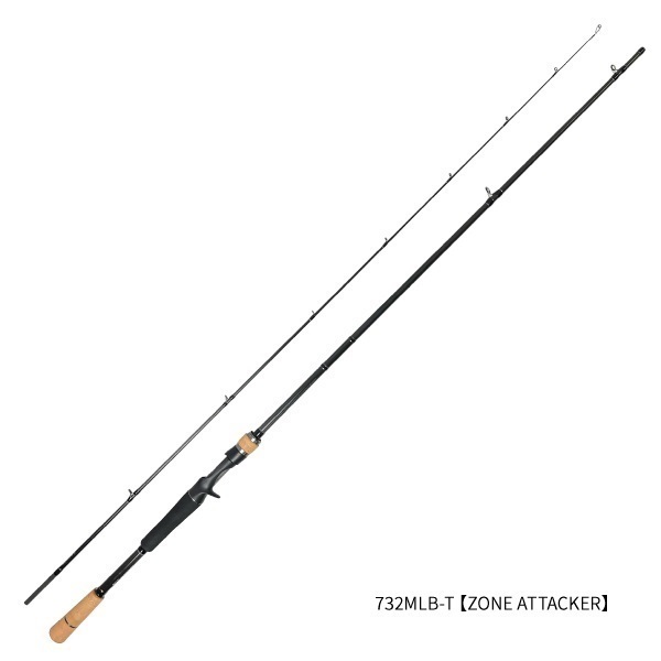 KAHUNA SHORE VERSATILE【ソルトルアー万能ロッド/ソルトルアーバーサタイルロッド】【シーバス/エギング/チニング】(732MLB-T <ZONE ATTACKER>)